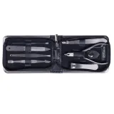 inter-vion-black-leather-zestaw-do-manicure-7szt-stan-nowy