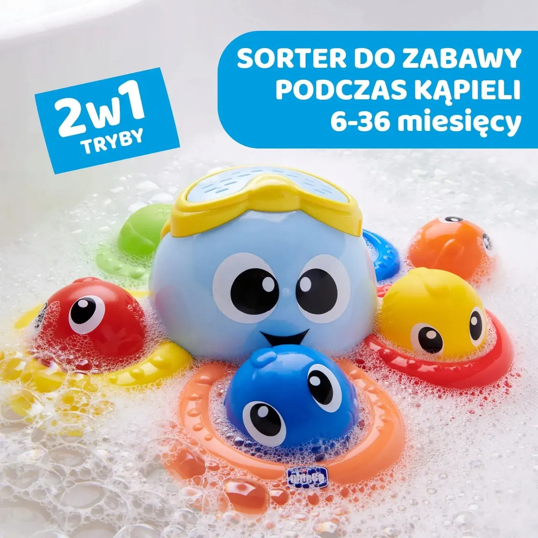 osmiorniczka-chicco-billy-do-kapieli-stan-nowy