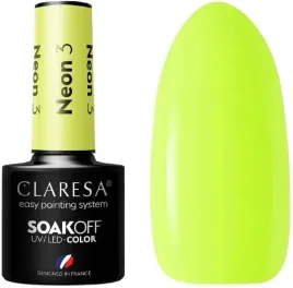 lakier-hybrydowy-neon-3-claresa-neonowa-zielen-wysoka-pigmentacja