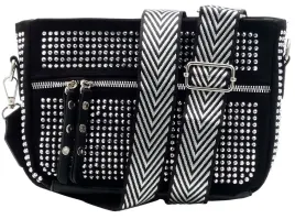 elegancka-saszetka-nerka-bag-na-ramie-cyrkonie-pasek-srebrna-glamour