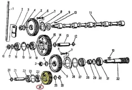 kolo-rozrzadu-posrednie-dolne-950416-c-360-zetor-oryginal-ursus