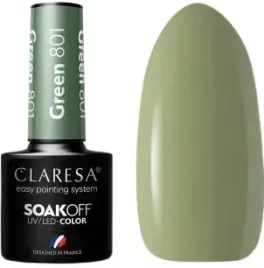 lakier-hybrydowy-green-801-5g-claresa-lesna-zielen-idealne-krycie