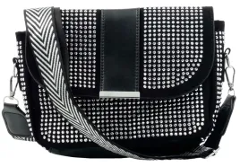 kobieca-torebka-bag-na-ramie-cyrkonie-pasek-srebrna-glamour