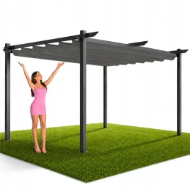 pergola-tarasowa-ogrodowa-3x4m-metalowa-szary-dach-zadaszenie-na-taras