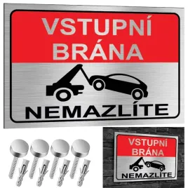 nierdzewna-tabliczka-brama-wjazdowa-nie-zastawiac-30x20-aluminium