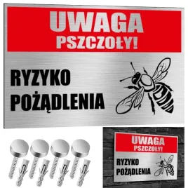 nierdzewna-tabliczka-uwaga-pszczoly-ryzyko-pozadlenia-30x20-aluminium