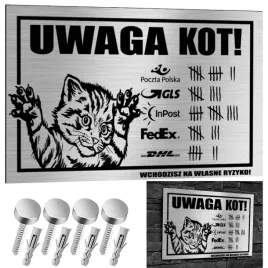 nierdzewna-tabliczka-uwaga-kot-cat-30x20-aluminium
