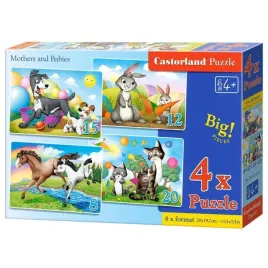 puzzle-4w1-ukladanka-dla-dzieci-zwierzeta-psy-konie-koty-kroliki-4-castor