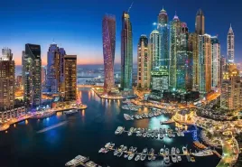 puzzle-1500-ukladanka-widok-miasto-widok-dubaj-wiezowce-dubai-9-castor