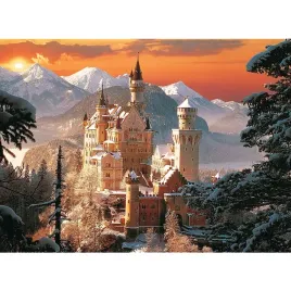 puzzle-3000-ukladanka-krajobraz-gory-alpy-zamek-neuschwanstein-zima-trefl