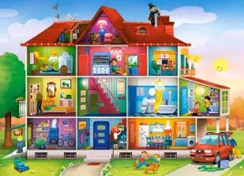 puzzle-120-ukladanka-dla-dzieci-zycie-w-domu-auto-pies-rodzina-6-castor