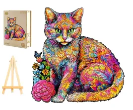 puzzle-drewniane-duze-300-elementow-kocur-w-drewnianym-pudelku