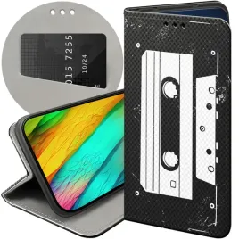 etui-z-klapka-do-xiaomi-14-pro-wzory-retro-old-school-muzyka-gry-futeral
