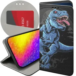 etui-z-klapka-do-xiaomi-14-pro-wzory-dinozaury-reptilia-prehistoryczne-case