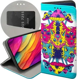 etui-z-klapka-do-xiaomi-14-pro-wzory-psycho-lsd-psychodelic-grzybki-futeral