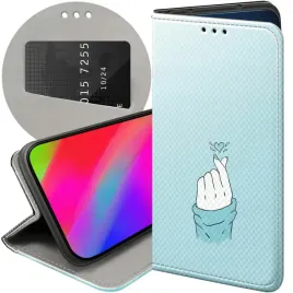 etui-z-klapka-do-honor-magic-5-pro-wzory-niebieskie-blue-blau-futeral-case