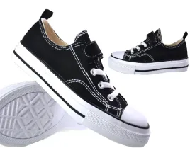 kids-trampki-rzep-gumka-szkola-conver-czarne-r33