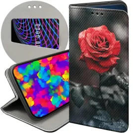 etui-z-klapka-do-google-pixel-8a-wzory-roza-z-roza-rose-futeral-pokrowiec