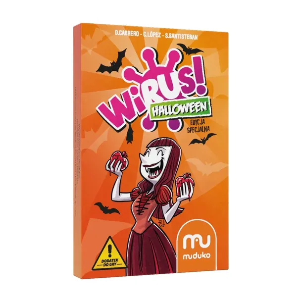 Muduko Wirus Halloween - Dodatek Gra Rodzinna Karciana
