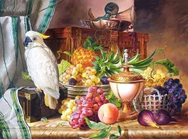 puzzle-3000-ukladanka-art-obraz-owoce-ptaki-martwa-natura-9-castor