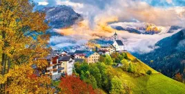 puzzle-4000-ukladanka-widok-krajobraz-gory-alpy-miasto-wlochy-9-castor