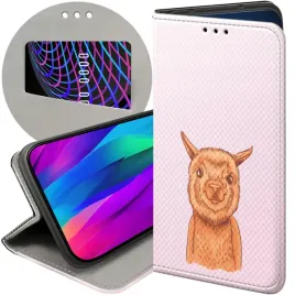 etui-z-klapka-do-honor-magic-5-pro-wzory-lama-alpaka-andy-futeral-pokrowiec