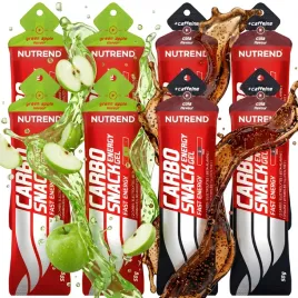 8x-zele-energetyczne-nutrend-carbosnack-zestaw-weglowodany-z-kofeina-50-g