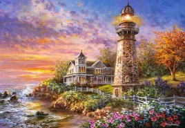 puzzle-1500-ukladanka-widok-obraz-latarnia-morska-wybrzeze-morze-9-castor