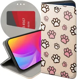 etui-z-klapka-do-xiaomi-14-pro-wzory-lapki-slady-lapa-stopa-futeral-case