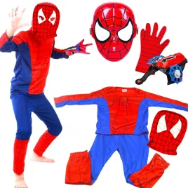 spiderman-zestaw-stroj-dla-chlopca-kostium-wyrzutnia-sieci