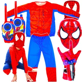 spiderman-zestaw-stroj-dla-chlopca-kostium-akcesoria