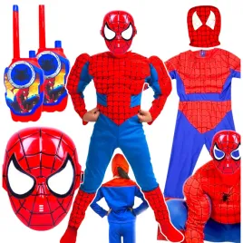 spiderman-zestaw-stroj-dla-chlopca-kostium-akcesoria