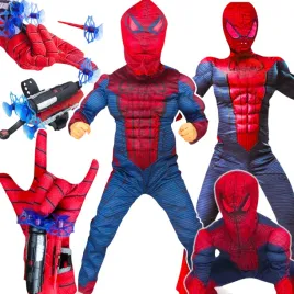 spiderman-zestaw-stroj-dla-chlopca-kostium-wyrzutnia-sieci