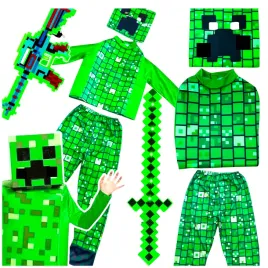 minecraft-stroj-dla-chlopca-creeper-kostium-na-bal-rozmiar-l-130-140-cm