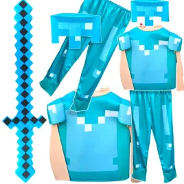 minecraft-stroj-dla-chlopca-diamentowy-steve-kostium-na-bal-rozmiar-xl-1