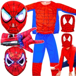 spiderman-zestaw-stroj-dla-chlopca-kostium-wyrzutnia-sieci