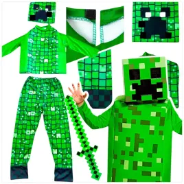 minecraft-stroj-dla-chlopca-creeper-kostium-na-bal-rozmiar-m-120-130-cm