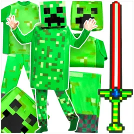 minecraft-stroj-dla-chlopca-creeper-kostium-na-bal-rozmiar-m-120-130-cm