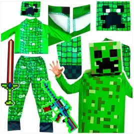 minecraft-stroj-dla-chlopca-creeper-kostium-na-bal-rozmiar-m-120-130-cm