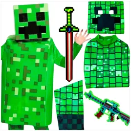 minecraft-stroj-dla-chlopca-creeper-kostium-na-bal-rozmiar-l-130-140-cm
