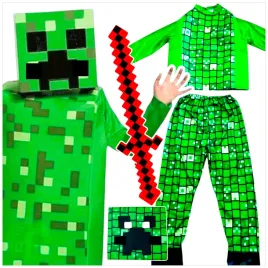minecraft-stroj-dla-chlopca-creeper-kostium-na-bal-rozmiar-l-130-140-cm
