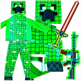 minecraft-stroj-dla-chlopca-creeper-kostium-na-bal-rozmiar-m-120-130-cm