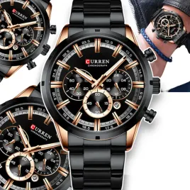 curren-elegancki-zegarek-meski-bransoleta-chronograf