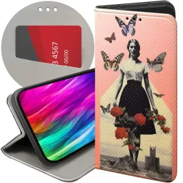 etui-z-klapka-do-xiaomi-14-pro-wzory-collage-retro-vintage-futeral-case