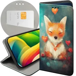 etui-z-klapka-do-xiaomi-14-pro-wzory-liski-lisy-fox-futeral-pokrowiec-case