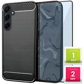 etui-do-samsung-galaxy-a55-5g-czarne-karbon-pancerne-case-szklo-9h