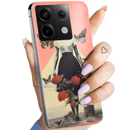 etui-do-xiaomi-redmi-note-13-pro-5g-wzory-collage-retro-vintage-obudowa