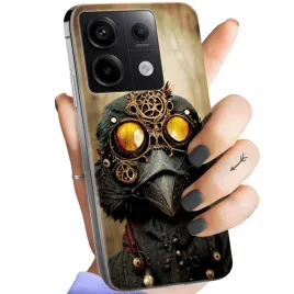 etui-do-xiaomi-redmi-note-13-pro-5g-wzory-steampunk-maszyny-laboratoria