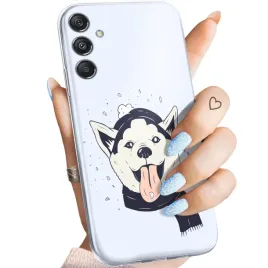 etui-do-samsung-galaxy-m34-5g-wzory-husky-psy-pieski-obudowa-pokrowiec-case