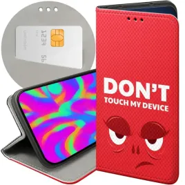 etui-z-klapka-do-honor-magic-5-pro-wzory-smieszne-zabawne-wesole-futeral